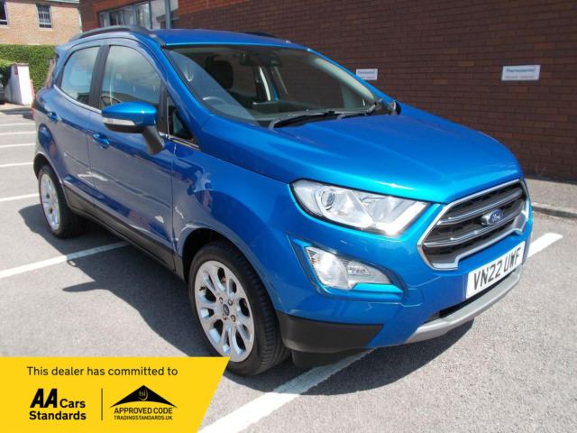 Ford EcoSport Titanium 5 Door 1.0L Ford EcoBoost 125PS FWD 6 Speed Manual